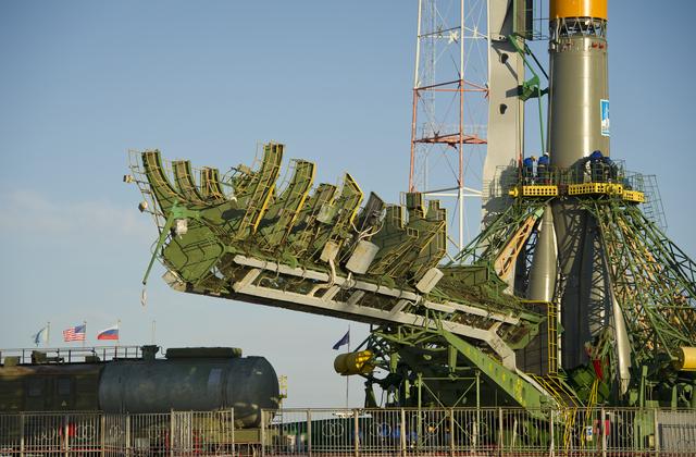 NASA image: Expedition 29 Soyuz Rollout