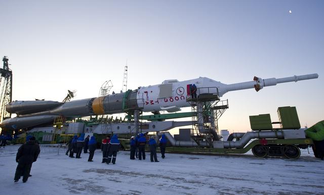 NASA image: Expedition 30 Soyuz Rollout
