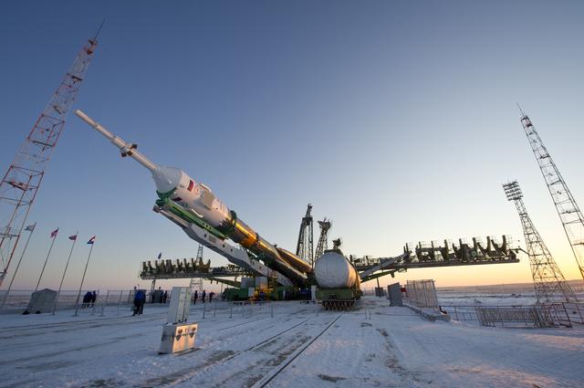 NASA image: Expedition 30 Soyuz Rollout