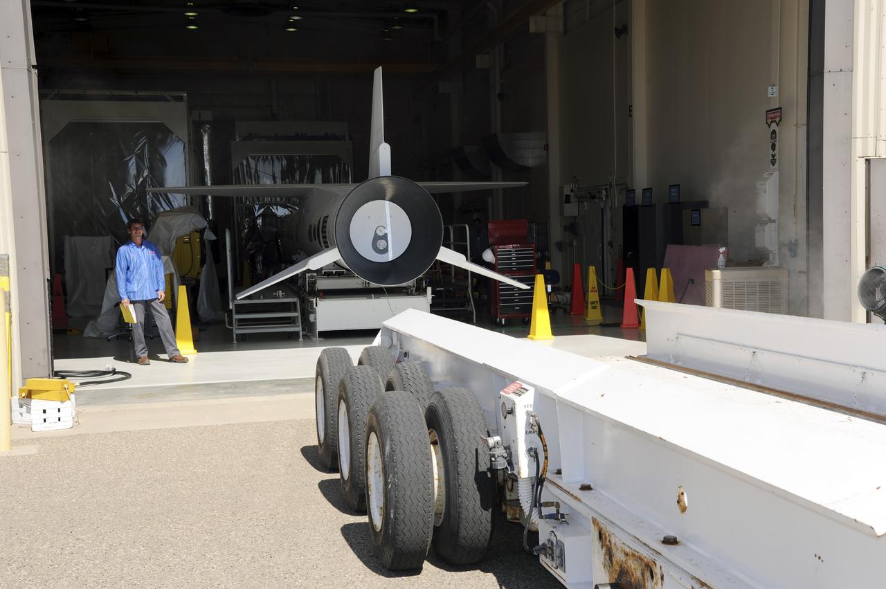 NUSTAR/Pegasus, Transfer of the Pegasus to the AIT