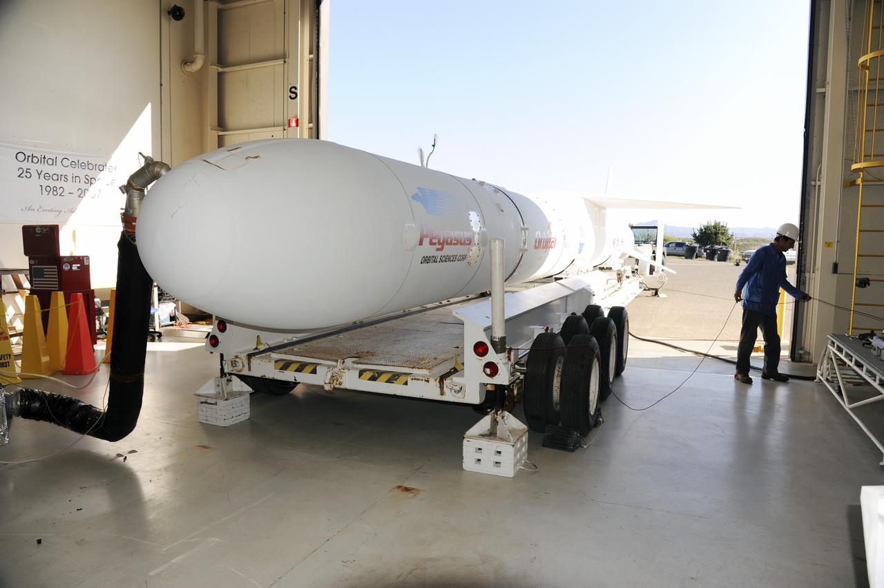 NUSTAR/Pegasus, Transfer of the Pegasus to the AIT