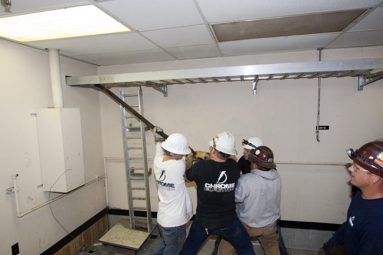 Old Control Room Cable & Old Racks Removal