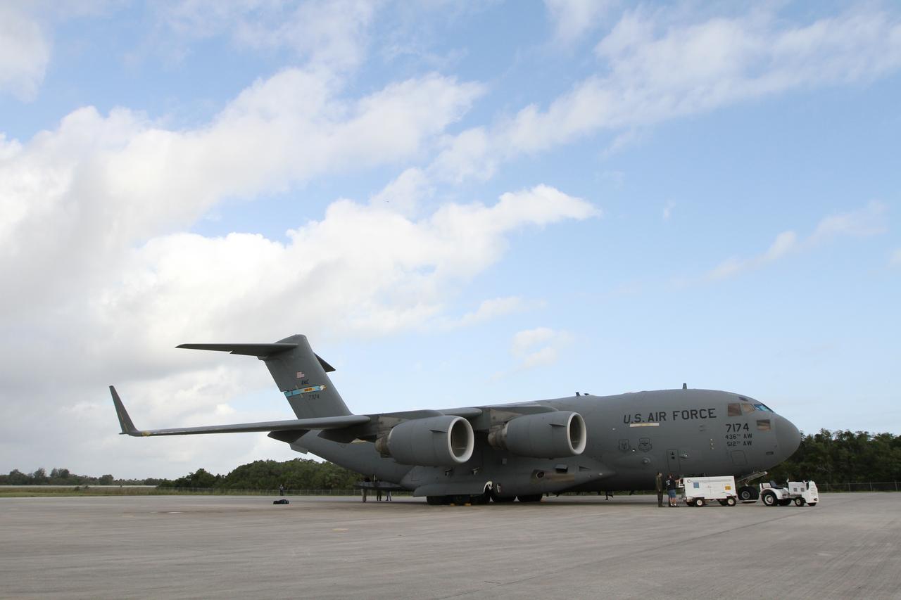 RBSP - Radiation Belt Storm Probe Arrival and Offload