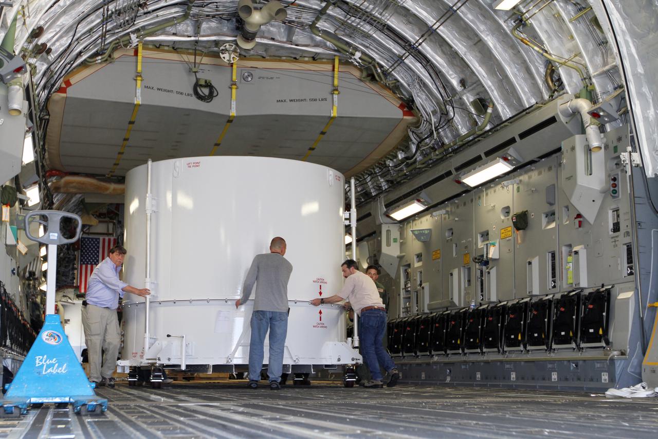 RBSP - Radiation Belt Storm Probe Arrival and Offload