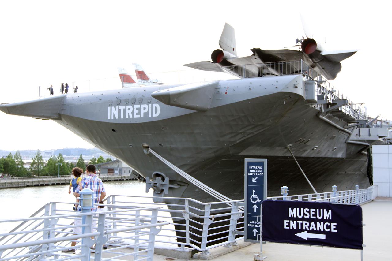 Intrepid where Enterprise will be displayed