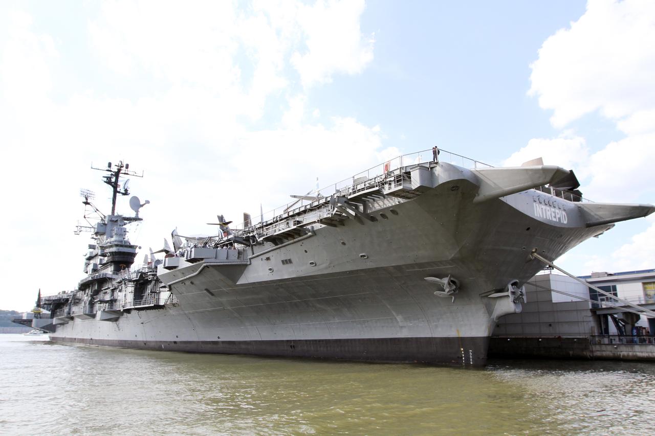 Intrepid where Enterprise will be displayed