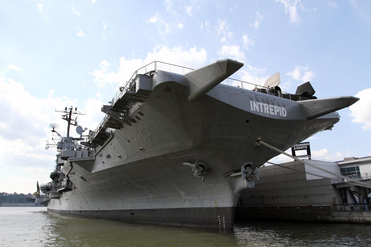 Intrepid where Enterprise will be displayed