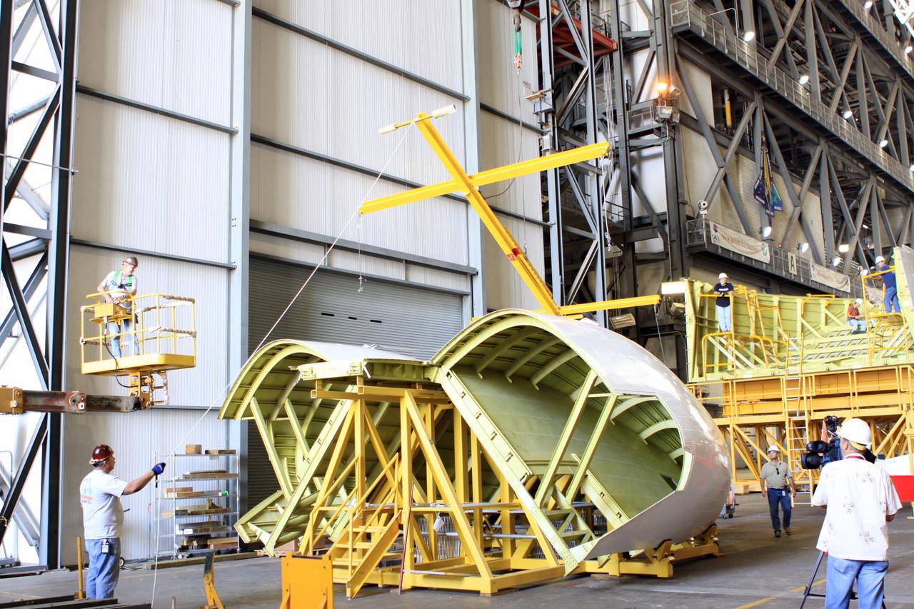 T&R Endeavour, Final Buildup of Tail Cover for Ferry Flight