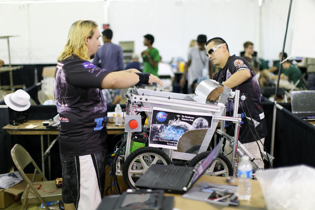 Lunabotics Opening Day