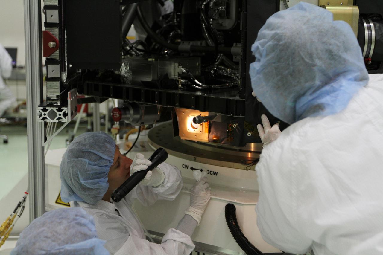 RBSP - White Light & Black Light Cleaning of Satellites B & A