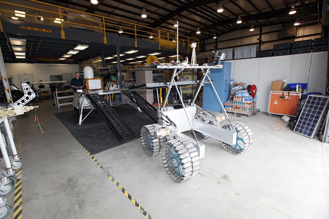 RESOLVE - Lunar Rover Mockup Tests