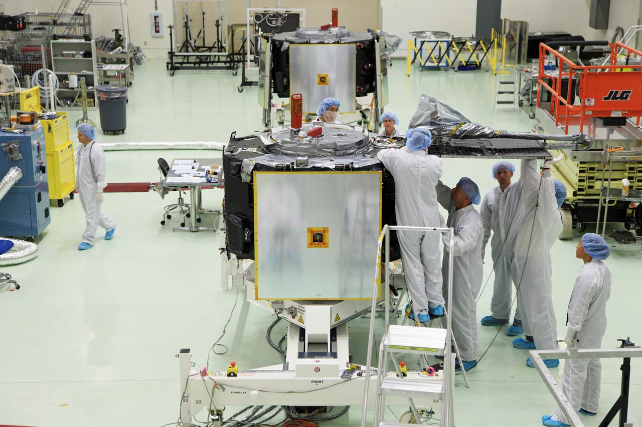 RBSP - Spacecraft Probe B Solar Array Attachment