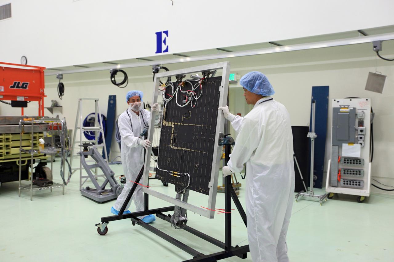 RBSP - Spacecraft Probe B Solar Array Attachment