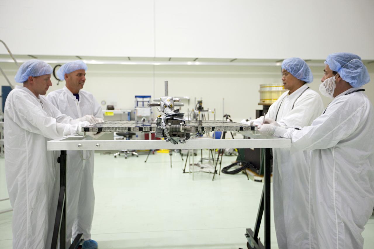 RBSP - Spacecraft Probe B Solar Array Attachment