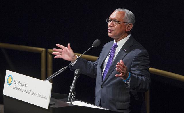 NASA image: Bolden Glenn Lecture Series