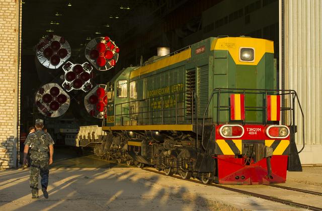 NASA image: Expedition 32 Soyuz Rocket Rollout