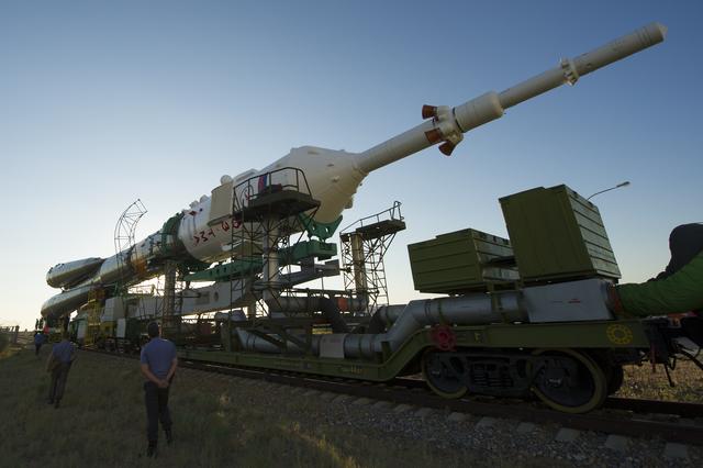 NASA image: Expedition 32 Soyuz Rocket Rollout
