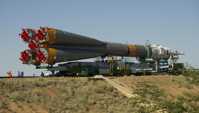 NASA image: Expedition 32 Soyuz Rocket Rollout
