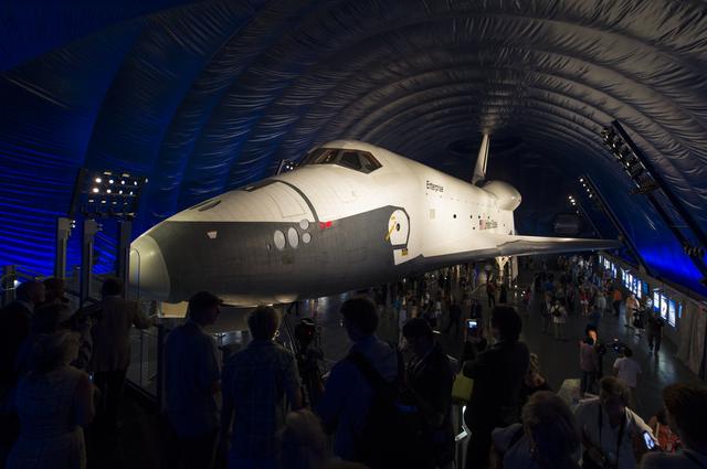 NASA image: Intrepid Space Shuttle Pavilion Opening