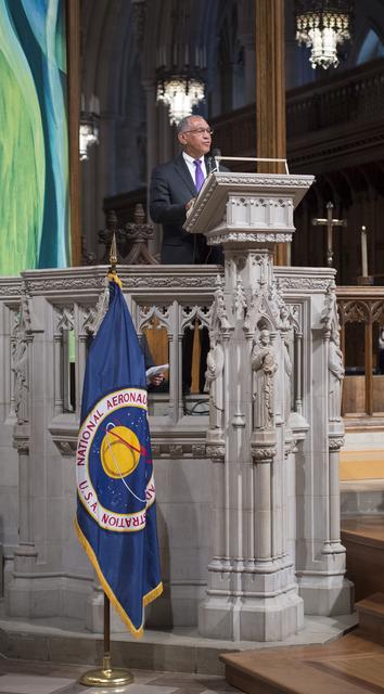 NASA image: Armstrong Memorial Service