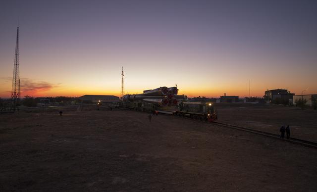 NASA image: Expedition 33 Soyuz Rollout