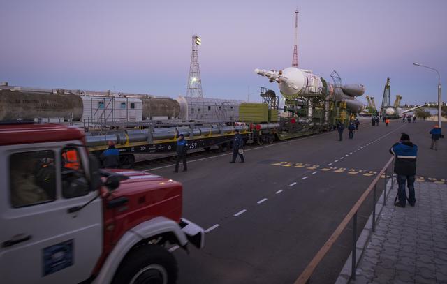 NASA image: Expedition 33 Soyuz Rollout