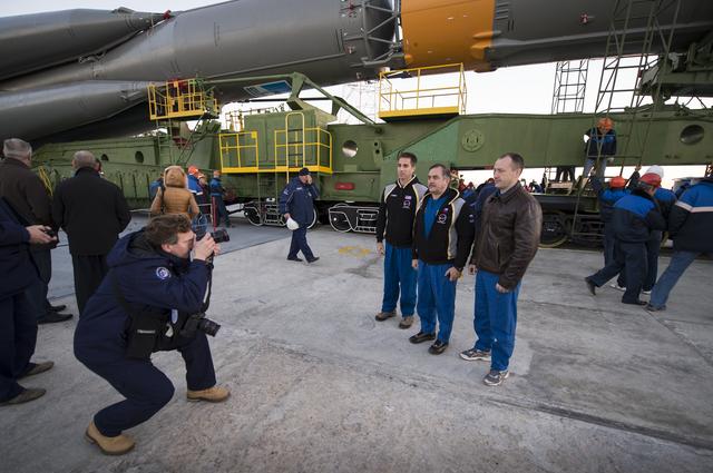 NASA image: Expedition 33 Soyuz Rollout