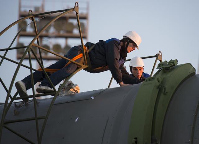 NASA image: Expedition 33 Soyuz Rollout