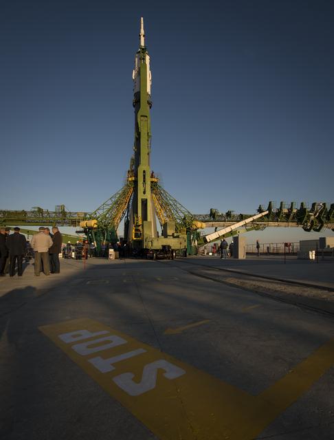 NASA image: Expedition 33 Soyuz Rollout