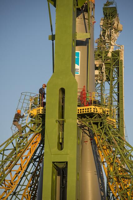 NASA image: Expedition 33 Soyuz Rollout
