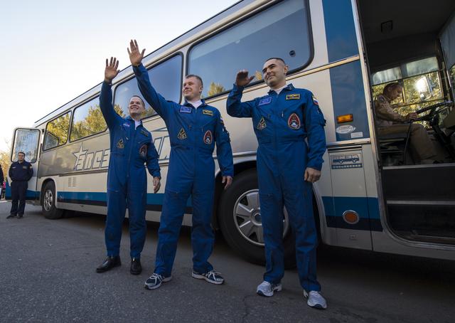 NASA image: Expedition 33 Crew Hotel Departure