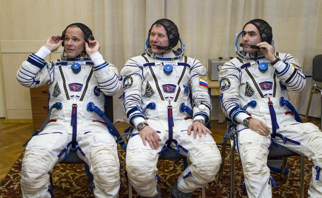 NASA image: Expedition 33 Crew Suitup