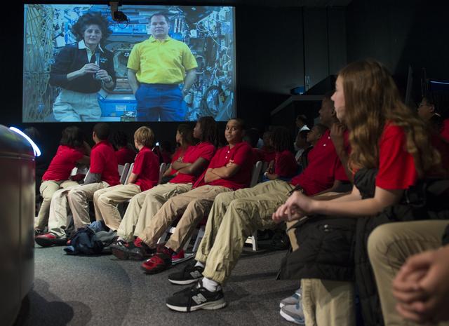 NASA image: Students Speak with the ISS