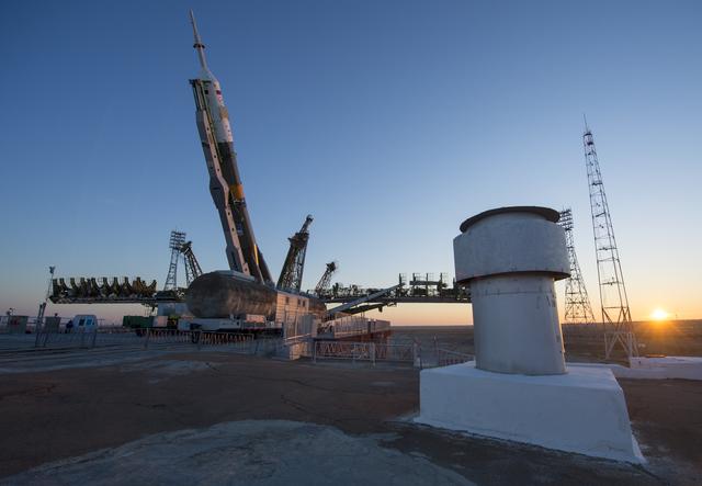 NASA image: Expedition 34 Soyuz Rollout