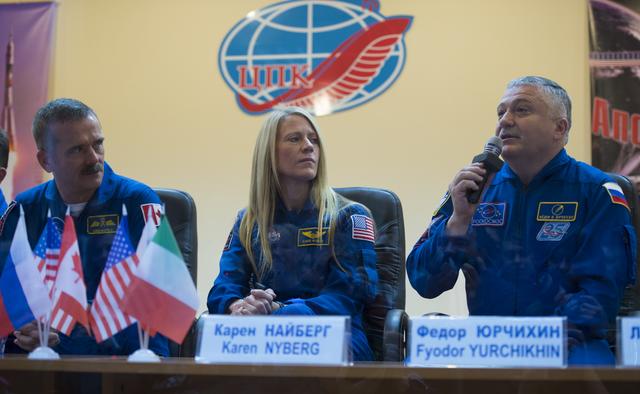 NASA image: Expedition 34 Press Conference