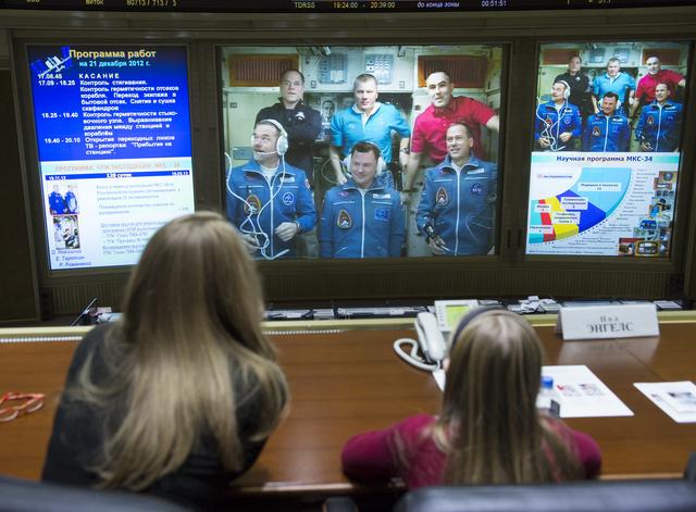 NASA image: Expedition 34 Soyuz Docking