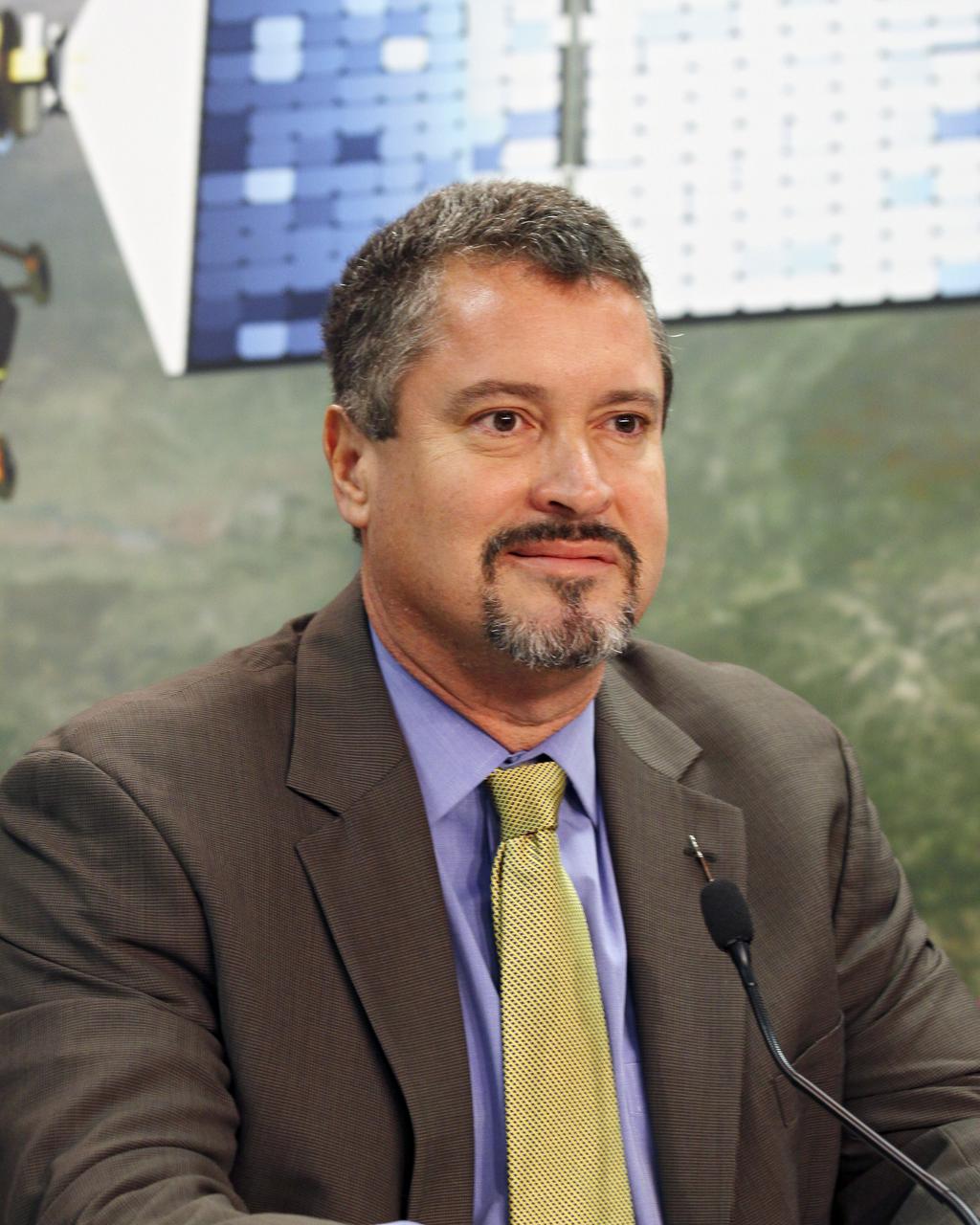 VANDENBERG AFB, Calif. -- NASA and contractor officials discussed NASA's readiness to launch the Landsat Data Continuity Mission, or LDCM, during a prelaunch news conference at Vandenberg Air Force Base, Calif. Participants included NASA Launch Director Omar Baez from Kennedy Space Center.   The Landsat Data Continuity Mission LDCM is the future of Landsat satellites. It will continue to obtain valuable data and imagery to be used in agriculture, education, business, science, and government. The Landsat Program provides repetitive acquisition of high resolution multispectral data of the Earth's surface on a global basis. The data from the Landsat spacecraft constitute the longest record of the Earth's continental surfaces as seen from space. It is a record unmatched in quality, detail, coverage, and value. Liftoff is planned for Feb. 11, 2013 aboard a United Launch Alliance Atlas V rocket. For more information, visit: http:__www.nasa.gov_mission_pages_landsat_main_index.html Photo credit: NASA_Kim Shiflett