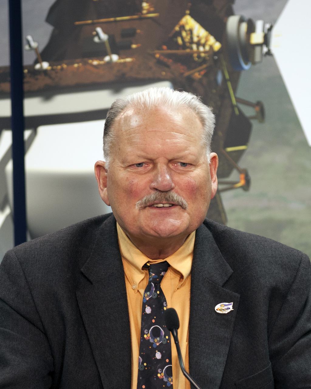 VANDENBERG AIR FORCE BASE, Calif. -- Media attending a post-launch news conference at Vandenberg Air Force Base, Calif. heard from Michael Luther, deputy associate administrator for programs, Science Mission Directorate at NASA Headquarters.   The Landsat Data Continuity Mission LDCM is the future of Landsat satellites. It will continue to obtain valuable data and imagery to be used in agriculture, education, business, science, and government. The Landsat Program provides repetitive acquisition of high resolution multispectral data of the Earth's surface on a global basis. The data from the Landsat spacecraft constitute the longest record of the Earth's continental surfaces as seen from space. It is a record unmatched in quality, detail, coverage, and value. Liftoff took place at 10:02 a.m. PST 1:02 P.M. EST) on Feb. 11, 2013 aboard a United Launch Alliance Atlas V rocket. For more information, visit: http:__www.nasa.gov_mission_pages_landsat_main_index.html Photo credit: NASA_Kim Shiflett