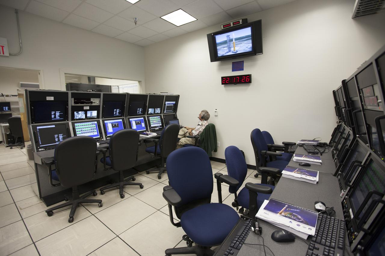 VANDENBERG AFB, Calif. -- From their positions in the telemetry laboratory at Vandenberg Air Force Base, engineers and technicians monitor the countdown for a United Launch Alliance Atlas V with the Landsat Data Continuity Mission, or LDCM, satellite prior to liftoff. The Landsat Data Continuity Mission, or LDCM, is the future of Landsat satellites. It will continue to obtain valuable data and imagery to be used in agriculture, education, business, science, and government. The Landsat Program provides repetitive acquisition of high resolution multispectral data of the Earth's surface on a global basis. The data from the Landsat spacecraft constitute the longest record of the Earth's continental surfaces as seen from space. It is a record unmatched in quality, detail, coverage, and value. Liftoff is planned for Feb. 11, 2013 aboard a United Launch Alliance Atlas V rocket. For more information, visit: http:__www.nasa.gov_mission_pages_landsat_main_index.html Photo credit: NASA_ Kim Shiflett