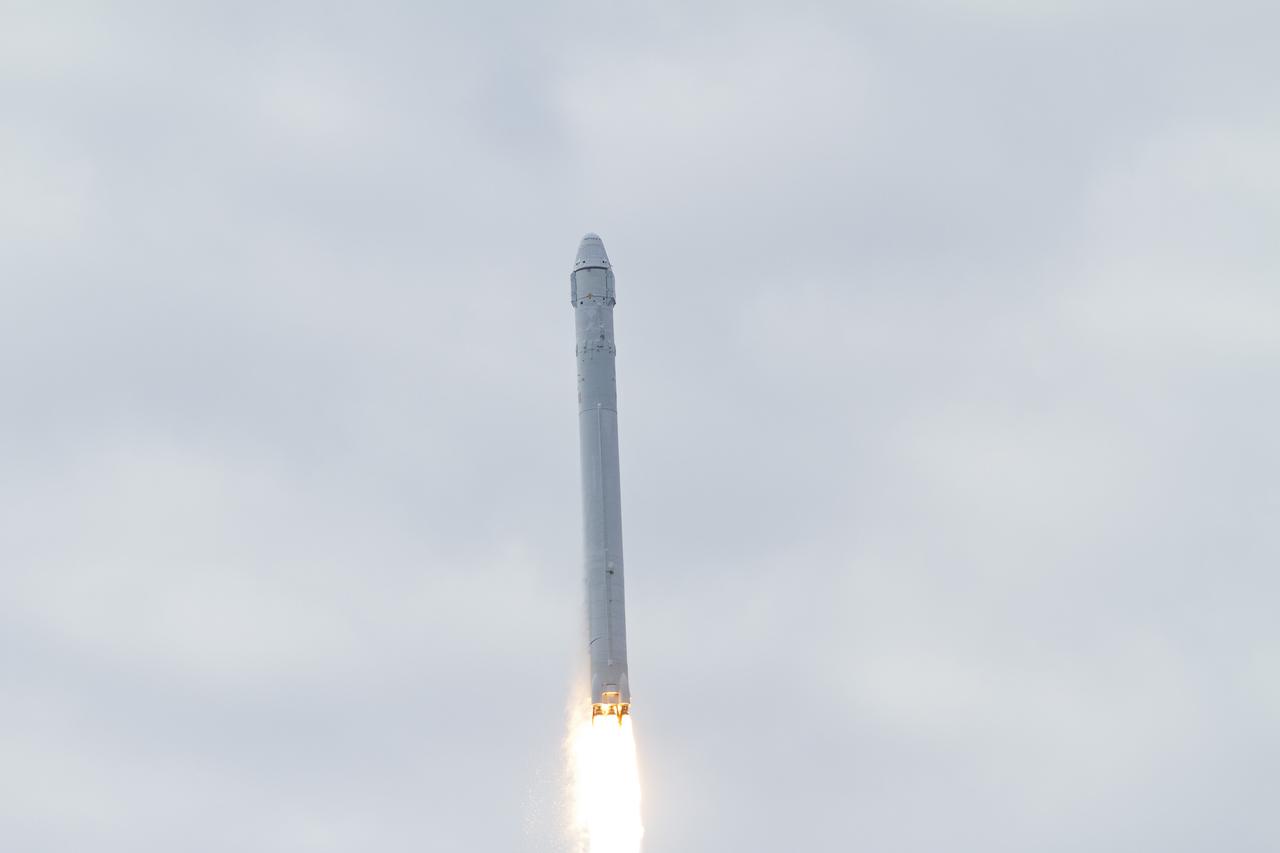 CAPE CANAVERAL, Fla. -- A Space Exploration Technologies, or SpaceX, Falcon 9 rocket lifts off Space Launch Complex 40 on Cape Canaveral Air Force Station in Florida at 10:10 a.m. EST, carrying a Dragon capsule filled with cargo. The SpaceX Dragon capsule is making its third trip to the International Space Station, following a demonstration flight in May 2012 and the first resupply mission in October 2012. The SpaceX-2 mission is the second of 12 SpaceX flights contracted by NASA to resupply the orbiting laboratory. For more information, visit http:__www.nasa.gov_mission_pages_station_structure_launch_spacex2-feature.html Photo credit: NASA_George Roberts