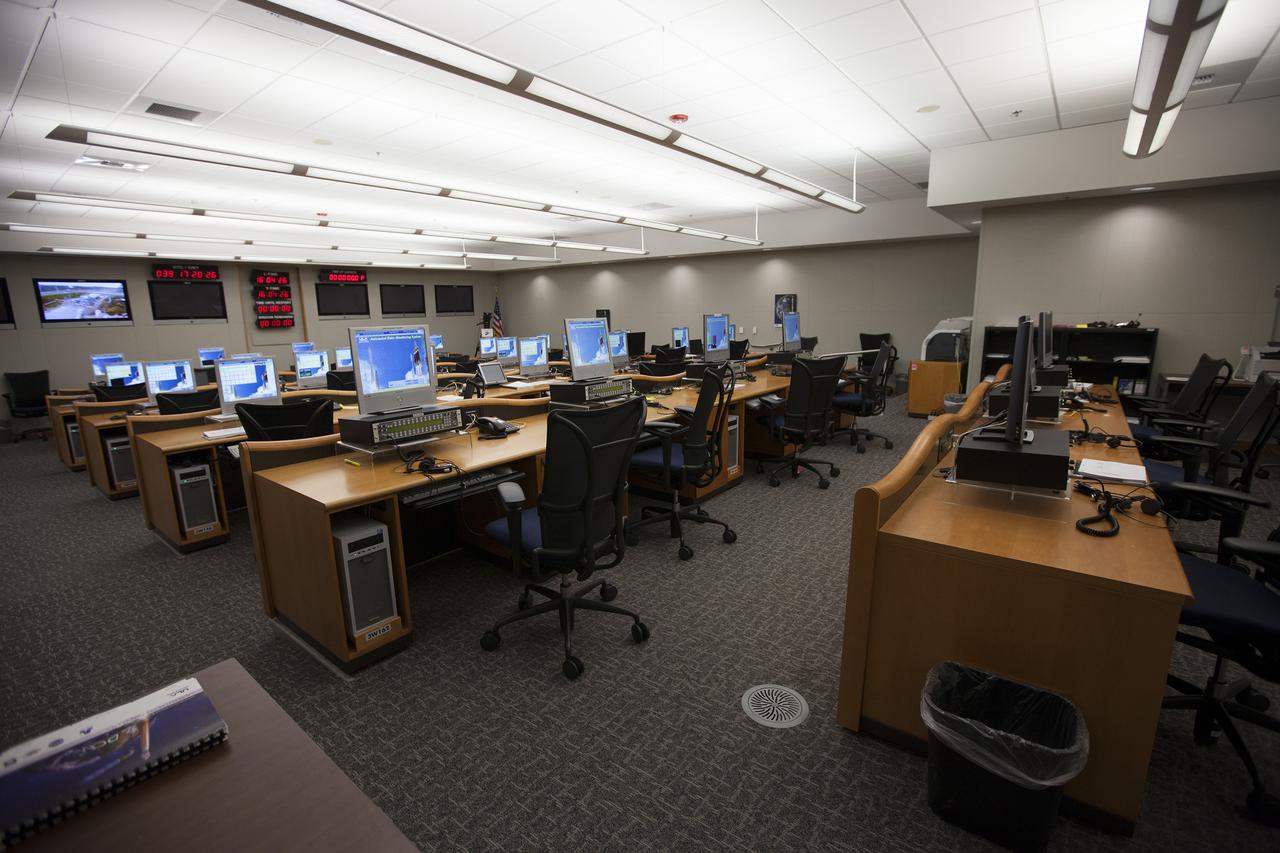 VANDENBERG AFB, Calif. – The Mission Director's Center MDC inside the Remote Launch Control Center RLCC at Vandenberg Air Force Base in California. The facility is involved with launches of Atlas V and Delta IV rockets. Photo credit: Kim Shiflett