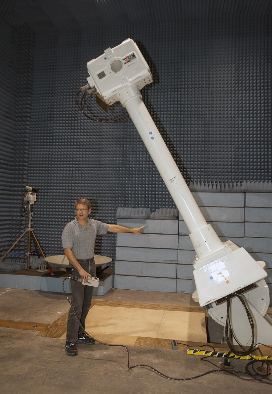 CAPE CANAVERAL, Fla. – At the Aerospace and Defense Manufacturing Center in Cape Canaveral, Fla., Craig Technologies Electrical Technician Mike Palin checks the performance of one of the 1,600 pieces of specialty equipment to be operated in the Avionics Laboratory at the 161,000-square-foot facility.   In June of last year, NASA signed a partnership agreement with Craig Technologies to maintain an inventory of unique processing and manufacturing equipment for future mission support at the agency's Kennedy Space Center. The Cape Canaveral, Fla., facility, formerly known as the NASA Shuttle Logistics Depot NSLD, is now the Aerospace and Defense Manufacturing Center ADMC. Photo credit: NASA_Kim Shiflett