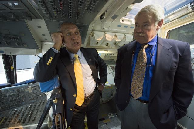 NASA image: Bolden Tours Seattle Museum of Flight