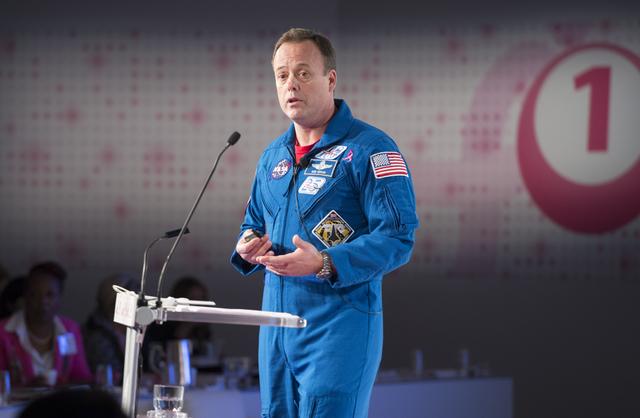 NASA image: Garan at Women's Cancer Summit