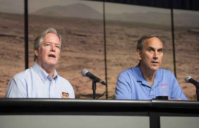 NASA image: Mars Rock Analysis Briefing