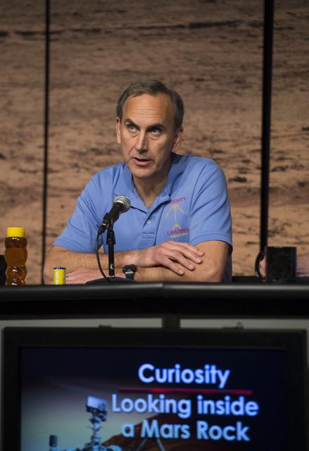 NASA image: Mars Rock Analysis Briefing