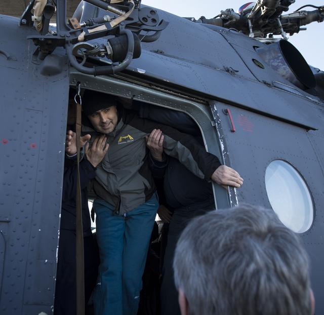NASA image: Expedition 34 Crew Lands