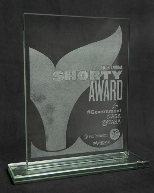 @NASA Wins Shorty Award