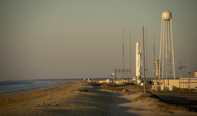 NASA image: Antares Rocket Preparation
