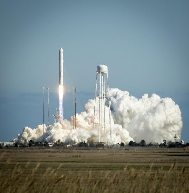 NASA image: Antares Rocket Test Launch